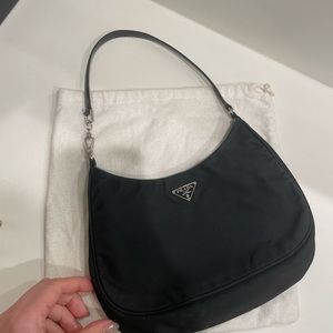 Prada Tessuto Nylon Should Bag